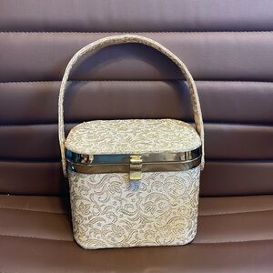 Vintage Gold Box Purse